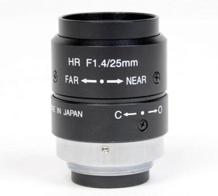 KEYENCE CA-LH25 25mm Focal Length Low-Distortion High-Resolution Machine Vision Lens with C-Mount Compatibility